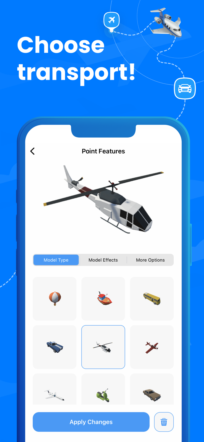 Travel Journey route Map Maker