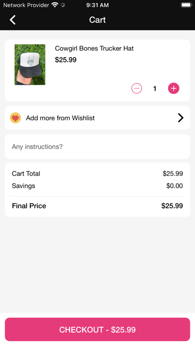 Osage Chic Boutique Screenshot