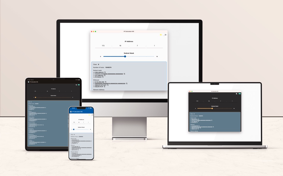 #1. IP Calculator MX (macOS) 由: Steven Pangemanan