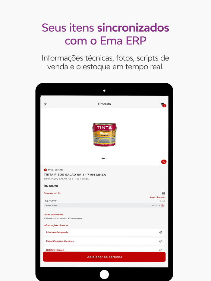 Ema Shop - Força de Vendas