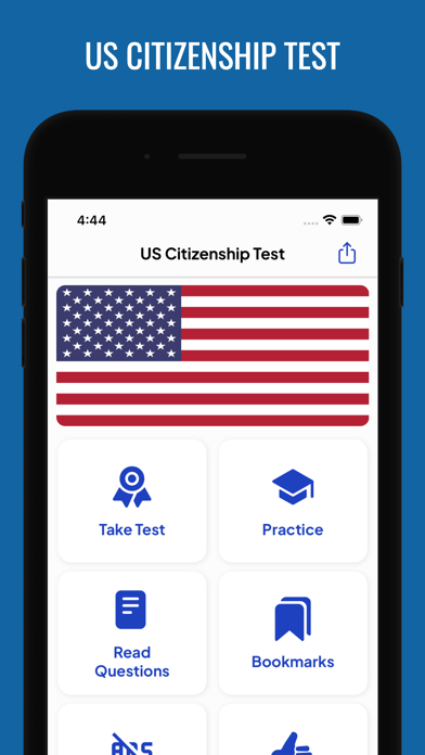 Screenshot #1 pour US Citizenship Test : 2024