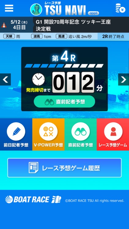 レース予想　TSU　NAVI