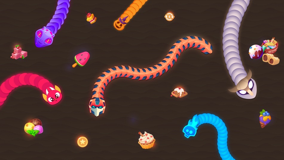 #7. Snake Game - Worms io Zone (iOS) 来自: Appcelent Studio
