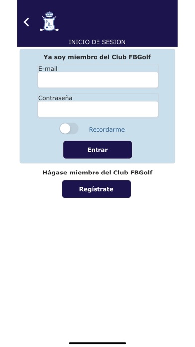 Federación Balear Golf Screenshot