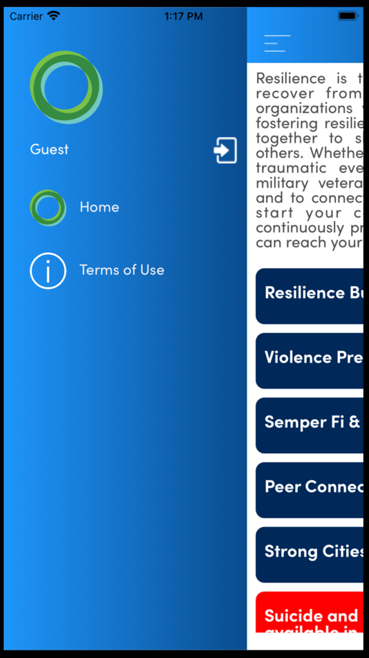 #1. ResilienceNet (iOS) 由: One World Strong