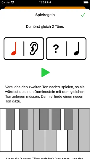 Screenshot von Ear Domino auf dem iPhone 2