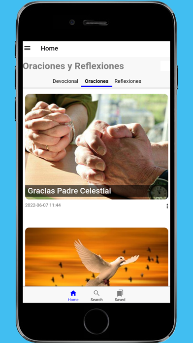 Oraciones Bendiciones Diarias Screenshot