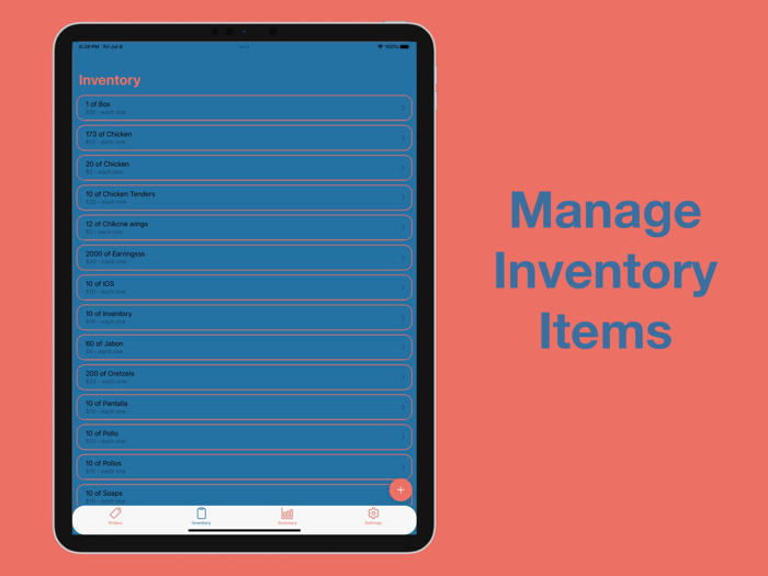 Order Inventory Manager