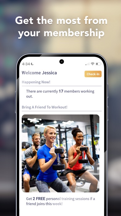 One Health Clubs Screenshot