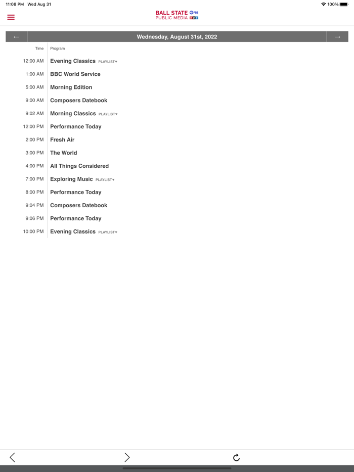 Ball State Public Media