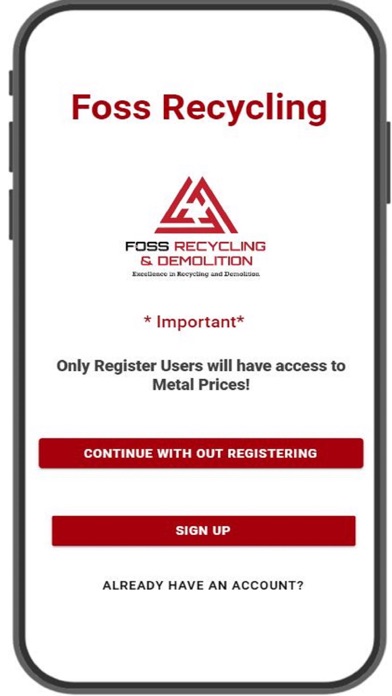 Foss Recycling Screenshot 1 - AppWisp.com