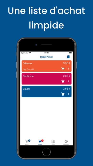 Screenshot #2 pour Mes Courses : acheter mieux