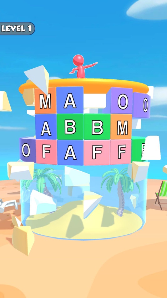 #4. Drop the Letters (iOS) 由: Yaz Berke Emekli