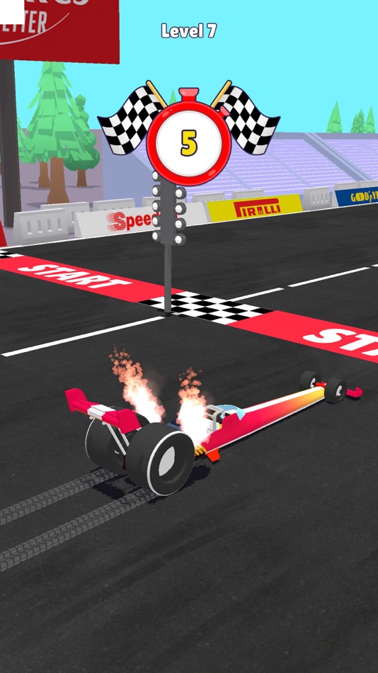 #2. Dragster Hell (iOS) 由: HAPPY GAME COMPANY TEKNOLOJI ANONIM SIRKETI