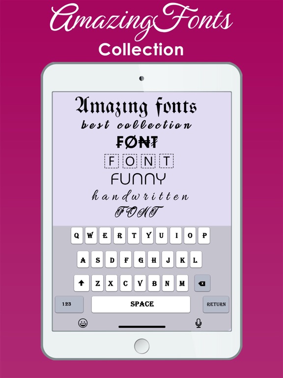 Screenshot #4 pour Fonts: Keyboard .