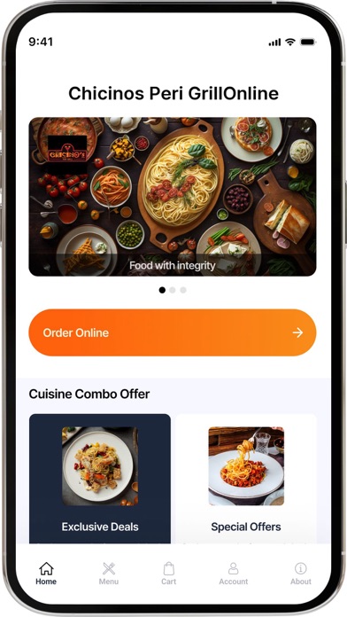 Chicinos Peri Grill Online Screenshot