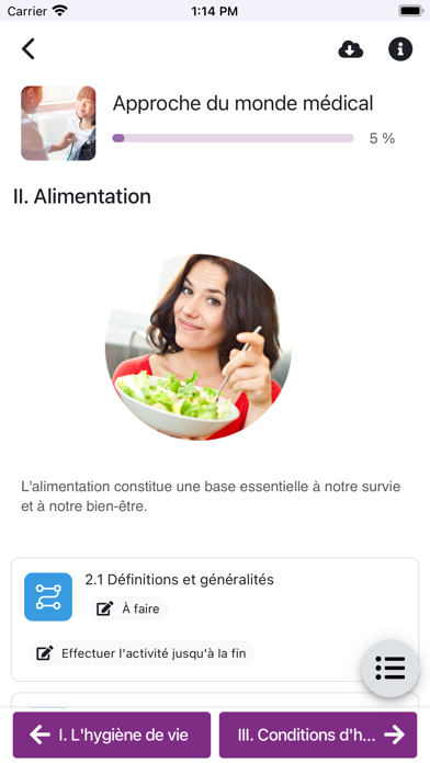 Culture et Formation Screenshot