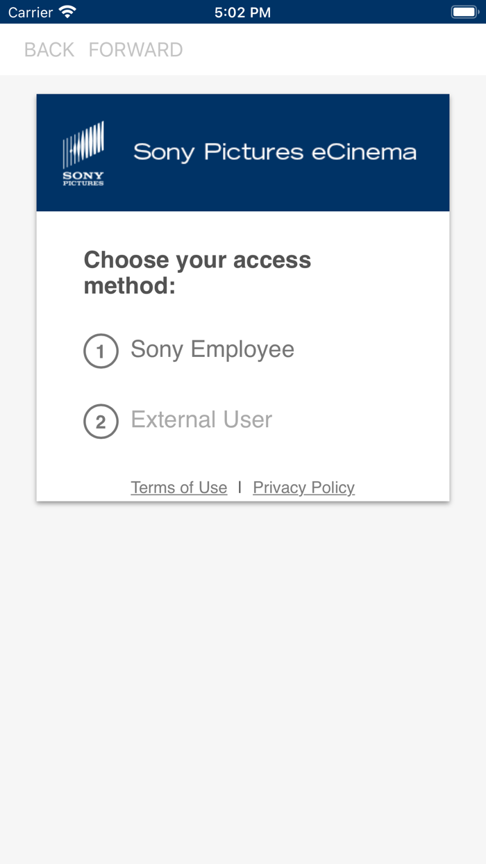 Sony Pictures eCinema