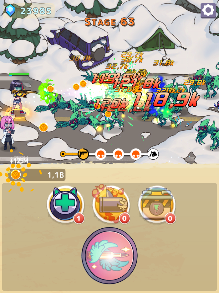 Kawaii Guns Merge and Shoot