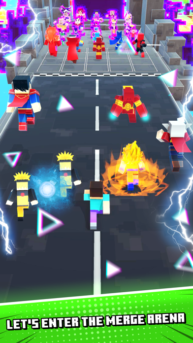Hero Craft Merge: Run & Battle Screenshot