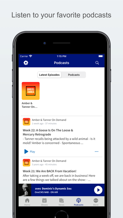 OneCMS NAB Show Screenshot