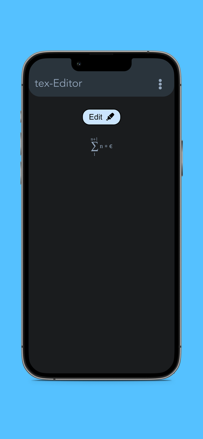 LaTeX Formula Editor