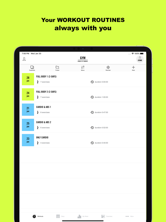 Gym Life - Workout Scheduleのおすすめ画像1