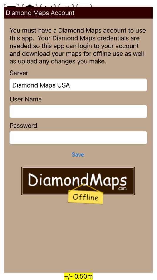 #3. Diamond Maps Offline (iOS) 由: Ben Hill
