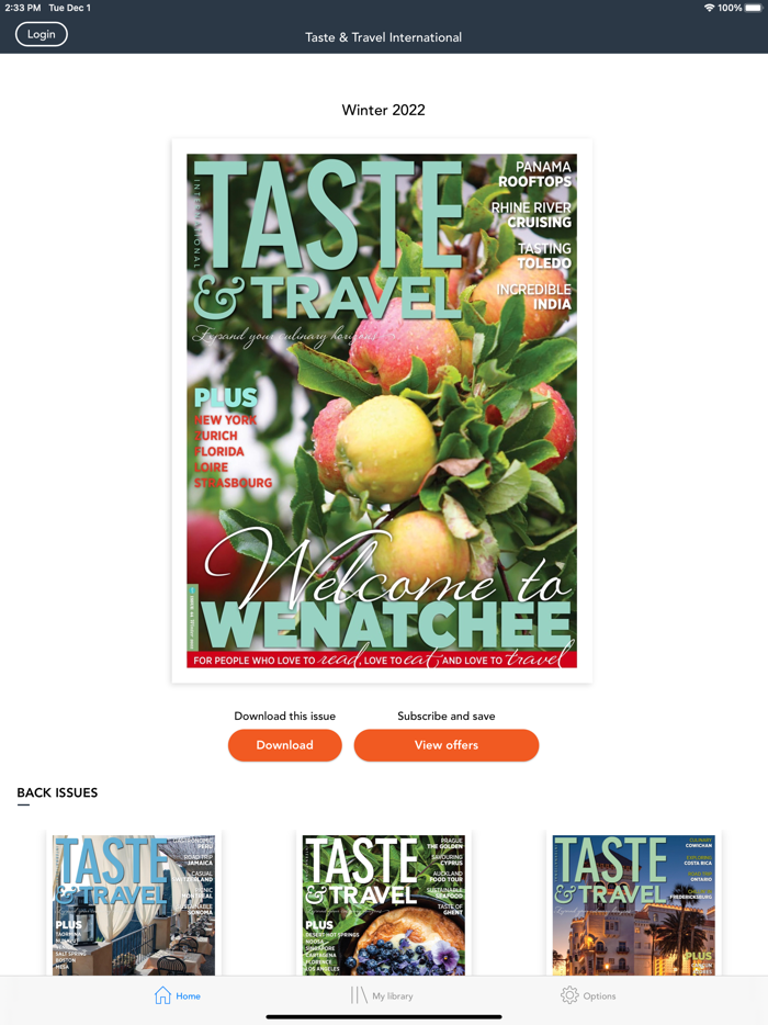 Taste and Travel International