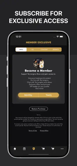 Game screenshot Taj Longino Show Official App hack