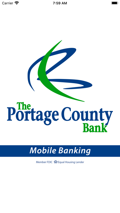 The Portage County Bank Mobile Screenshot
