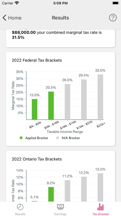Canada Income Tax Calculator screenshot-3