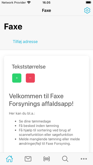 Faxe Affald Screenshot