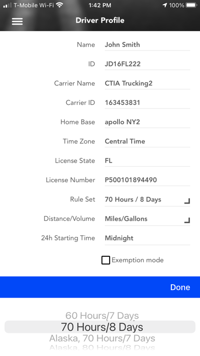 EZ ELD Screenshot