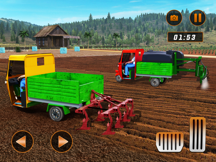 Tuk Tuk Auto Rickshaw Farming