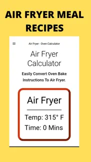 air fryer meal recipes app iphone screenshot 4