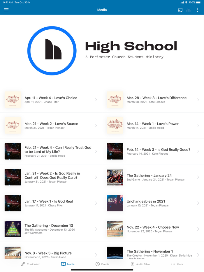 Perimeter - High School