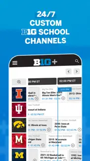 b1g+: watch college sports iphone screenshot 4