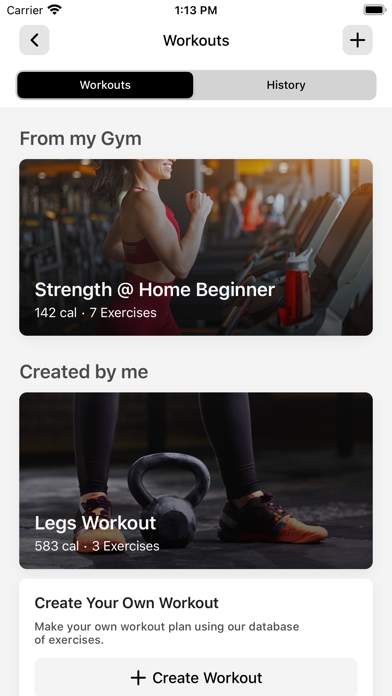 BLOCK Gym Screenshot