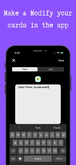 Game screenshot Flashcards DIY - Flash Cards apk