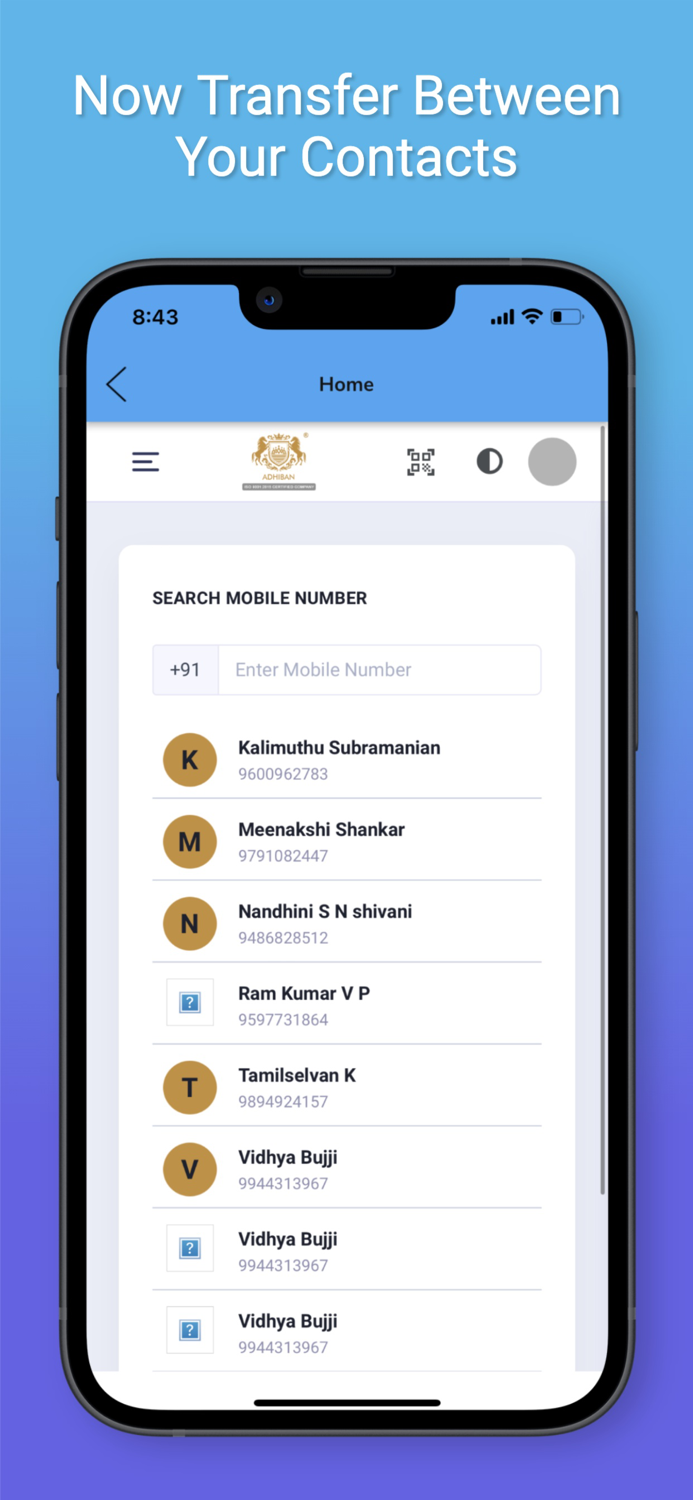 Adhiban - Mobile App