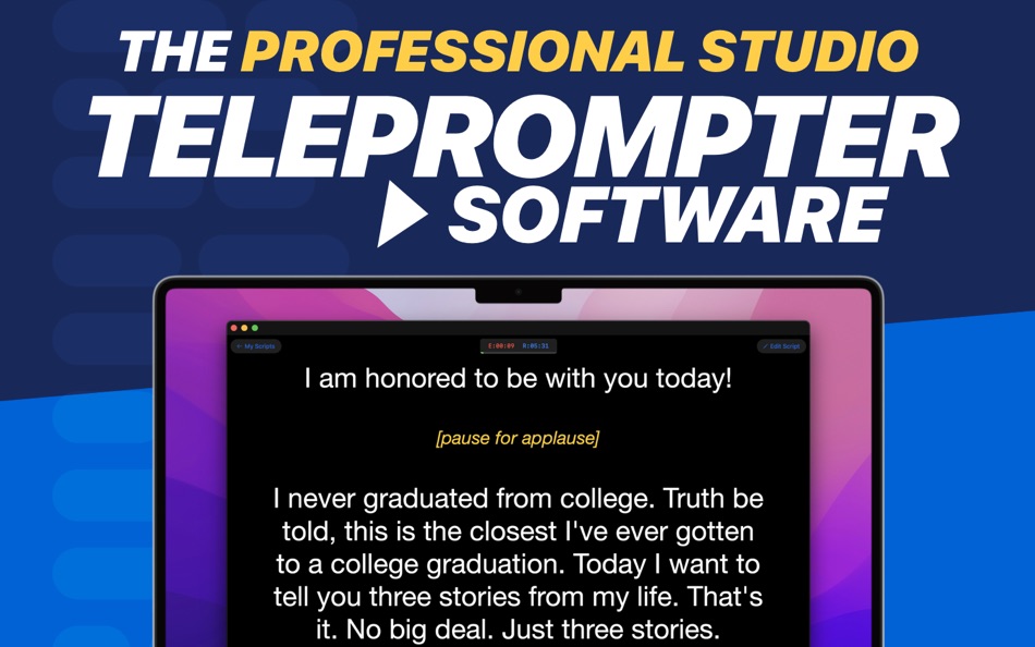 Teleprompter Pro+ - 3.9.25 - (macOS)