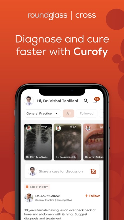 RoundGlass Cross for Doctors