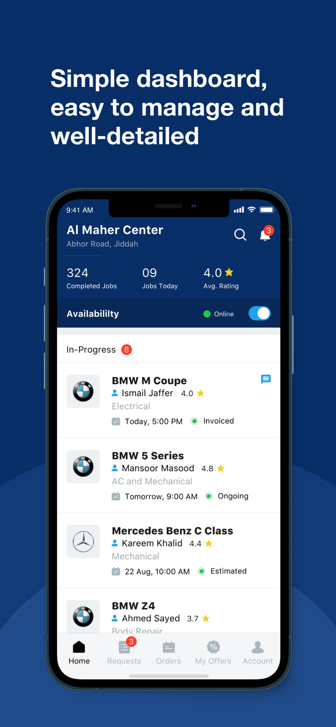 Warshah Service Provider