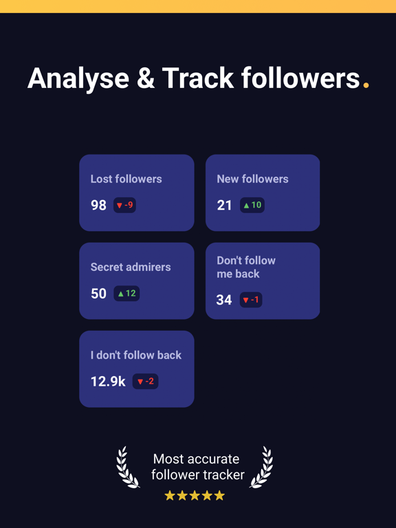 Who Stalks: Unfollower Trackerのおすすめ画像4