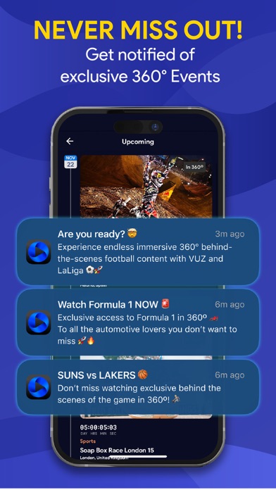 VUZ: Live 360 VR Videos Screenshot
