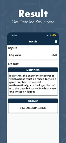 Game screenshot Logarithm Calculator for Log hack