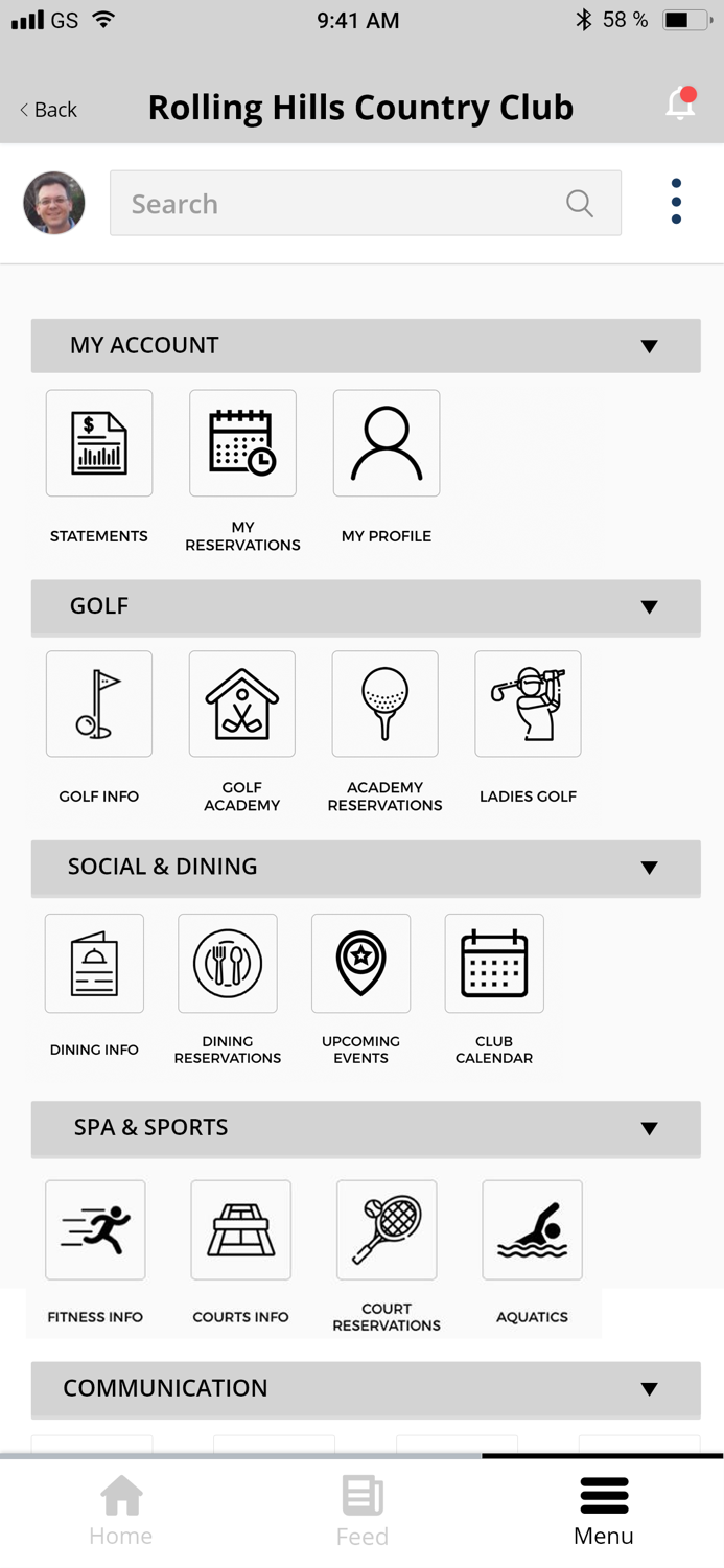 Rolling Hills Country Club.