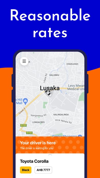 Hover Taxi Zambia: Lusaka cab Screenshot