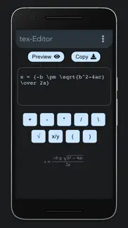 pro latex formula editor iphone screenshot 1